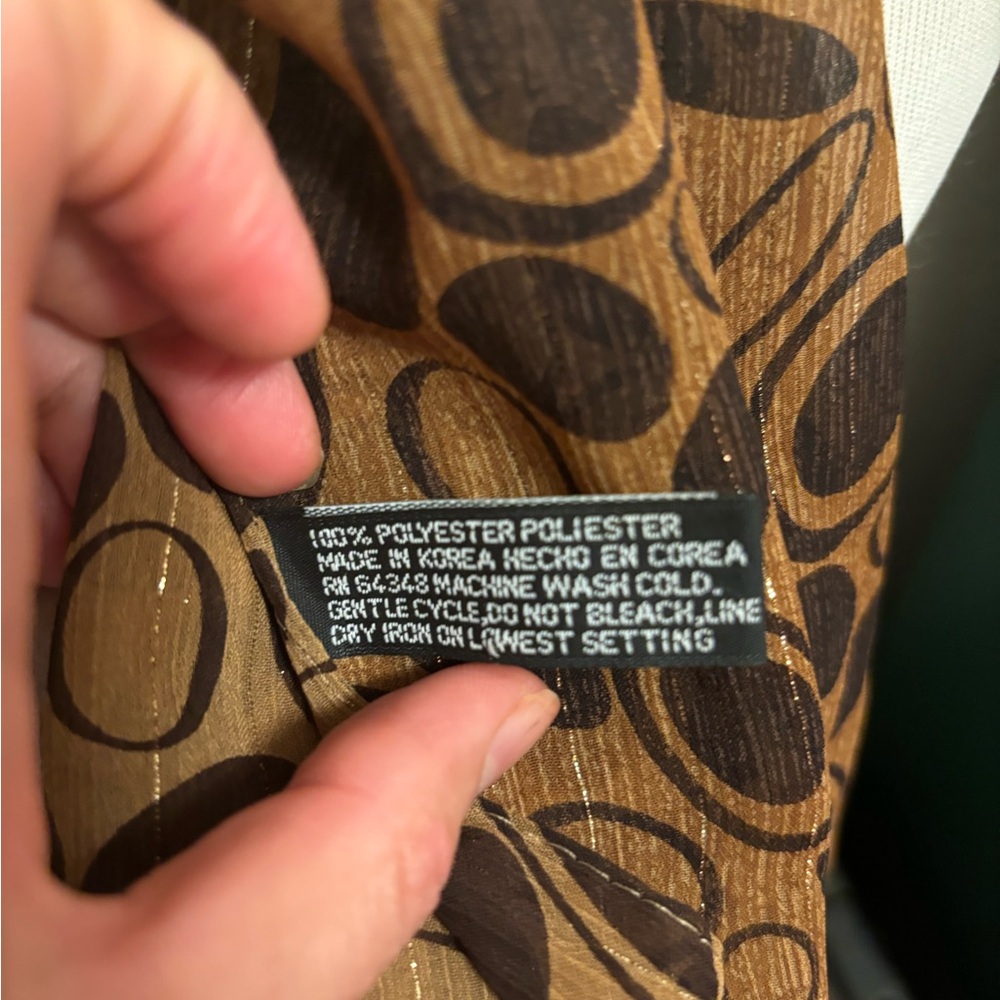 Calvin Klein accent scarf - Picture 5 of 11